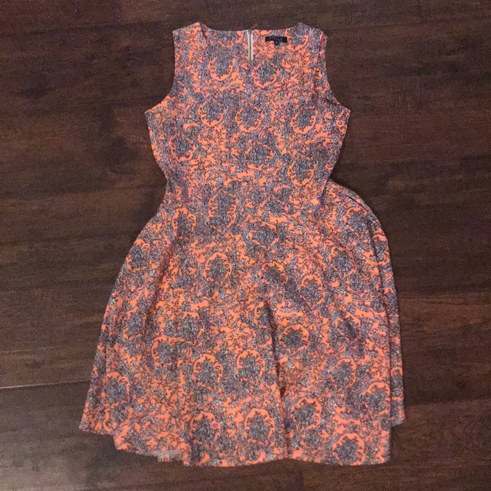Orange floral Stella dress size 10